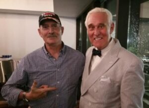 Mick Peters and Roger Stone